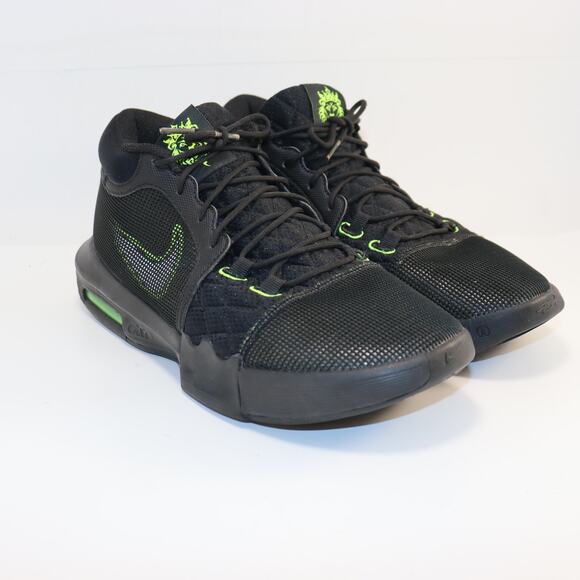 Nike LeBron Witness 8 Black Volt Green FB2239-002 Men’s Size 10 - Picture 1 of 7
